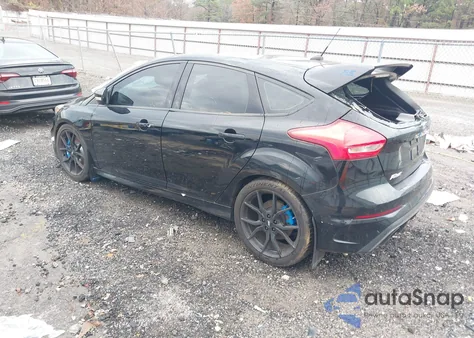 2016 Ford Focus Rs из США, поврежденный, VIN WF0DP3TH7G4116327